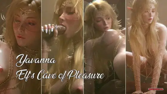 (4K 120FPS) Beautiful Elf Yavanna Gets Sex Inside Her Pleasure Cave 🍆🌿 (visualoos)