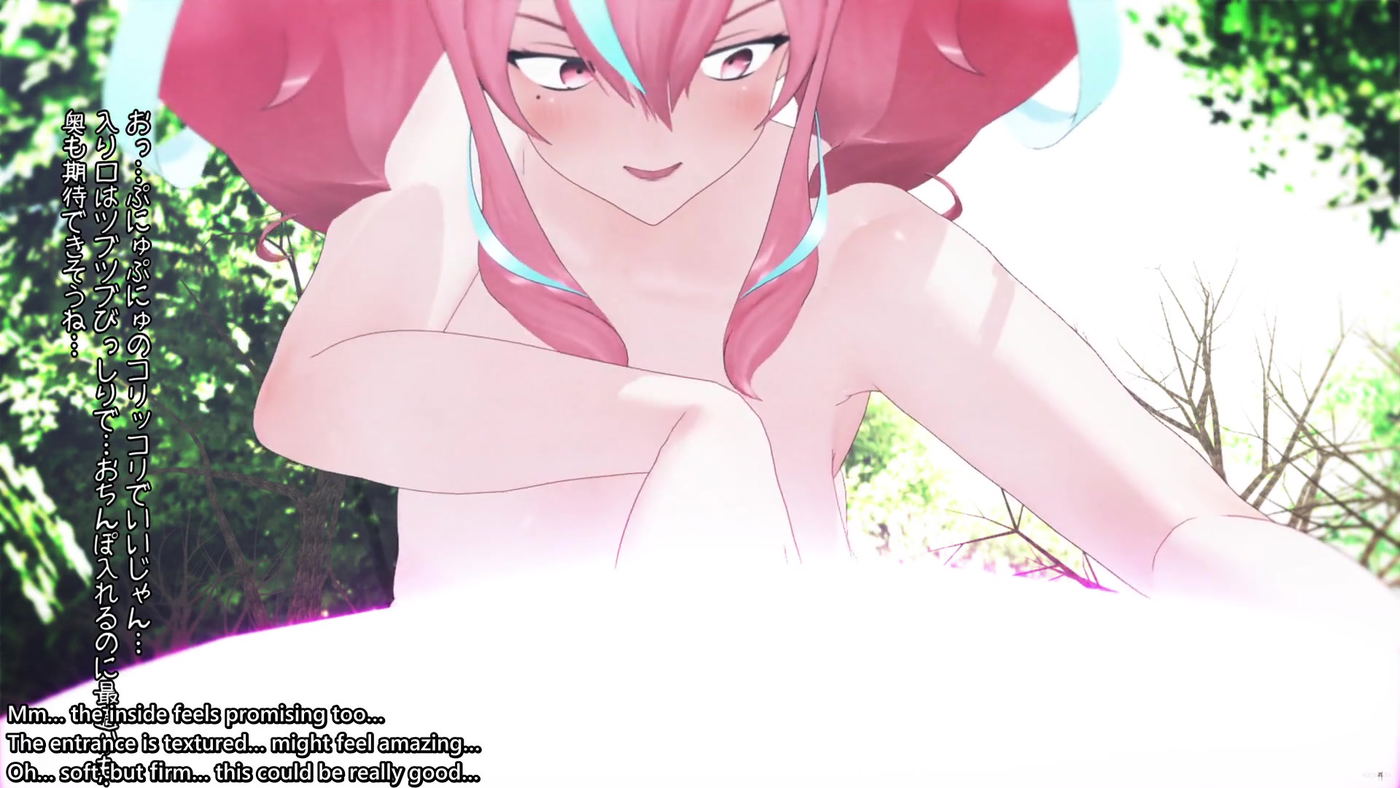(Eng) Futanari Bremerton Rapes a Weak Tentacle