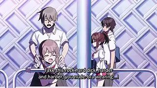 Nukitashi 1 (ecchi anime) - It's an island filled with perverts who love public anime sex