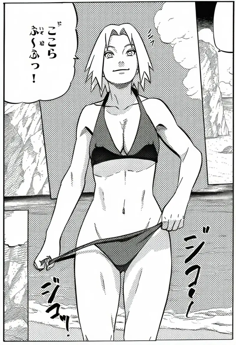 (crapscrab) Naruto Girls Manga Artstyle Part 2