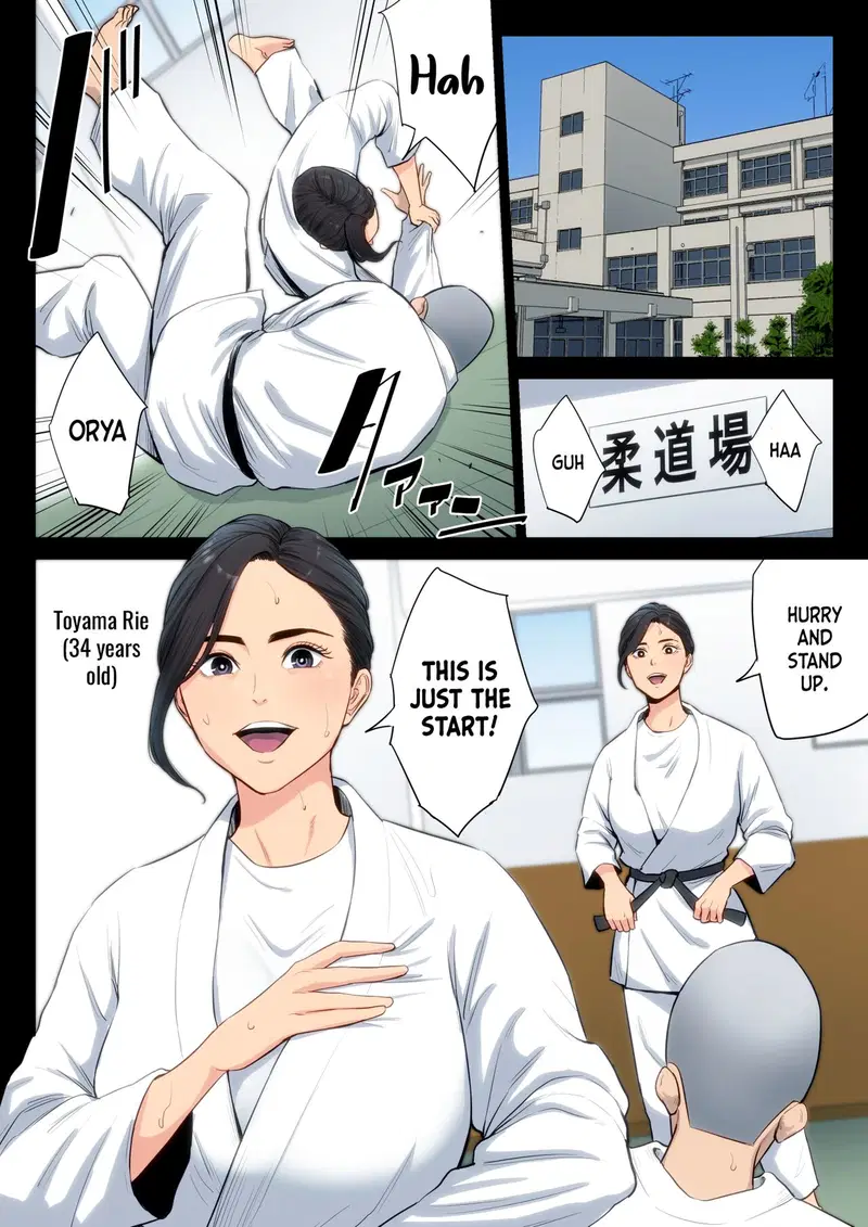Judo sensei with huge hentai tits is gangbanged by students after failing to register for tournament - 61 Pics