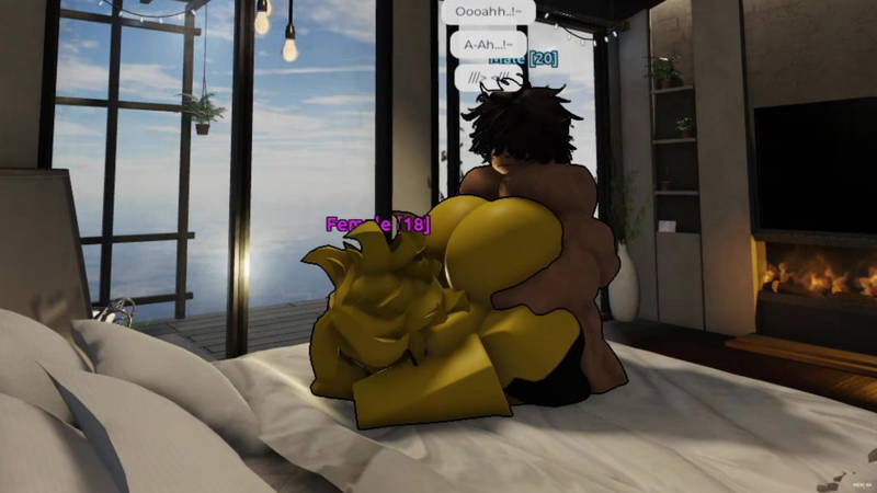 Fucking randoms girls in Roblox condos Ep 1: The Noobie Slut