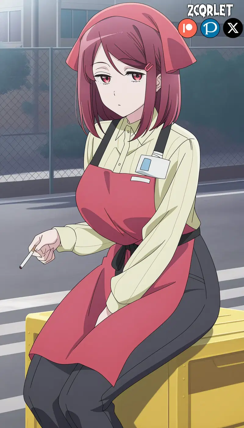 (Zcqrlet) Yamada / Tayama (山田 / 田山) - Super no Ura de Yani Suu Futari (スーパーの裏でヤニ吸うふたり) - Smoking Behind the Supermarket with You - 4 Outfits