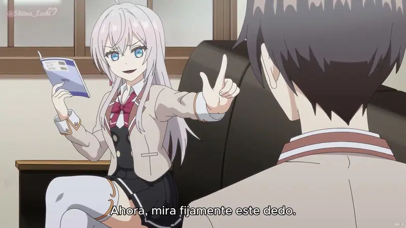 Alya a veces oculta su lado pervertido - Subtitulado en español (Shiina Ecchi)