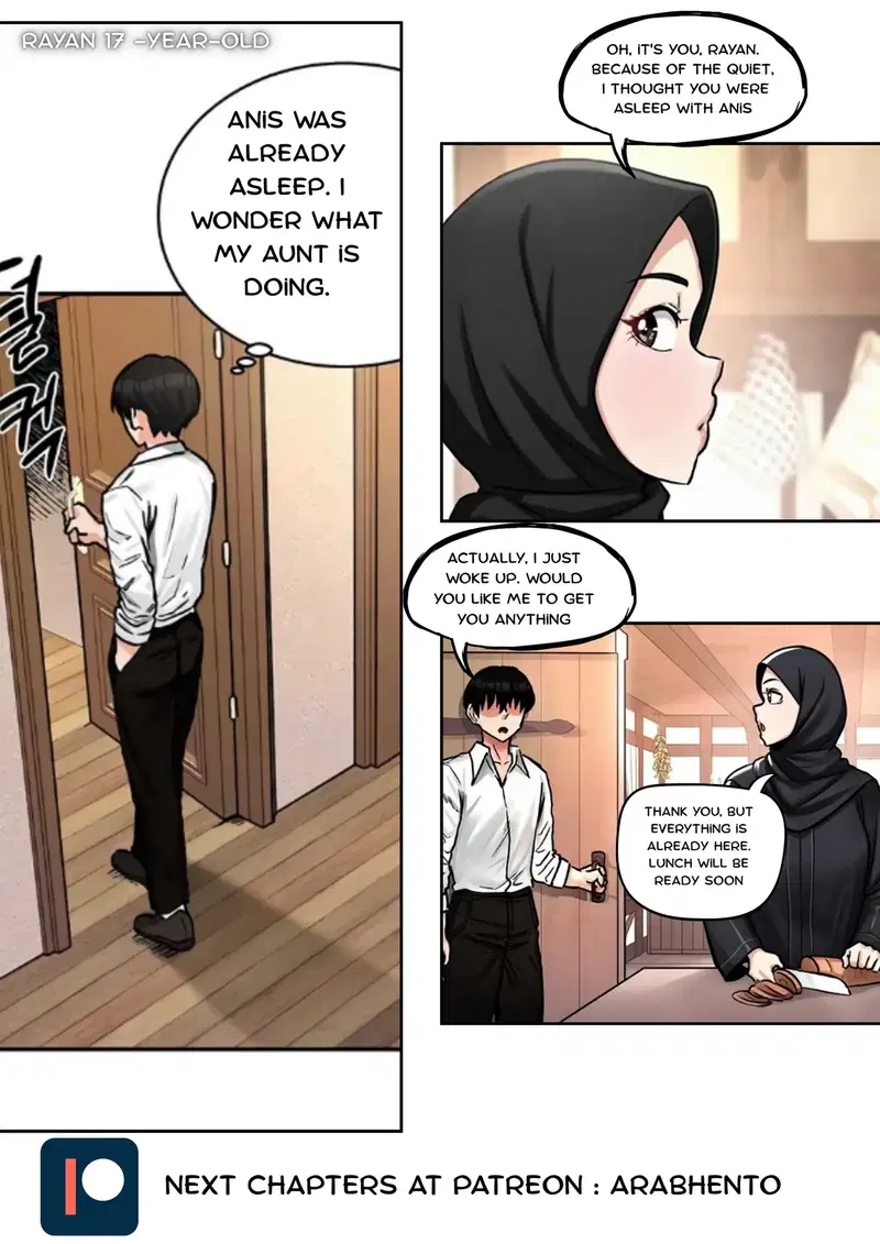 (ArabHento) الفصل الأول: علاقة غرامية مع خالتي المحجبة