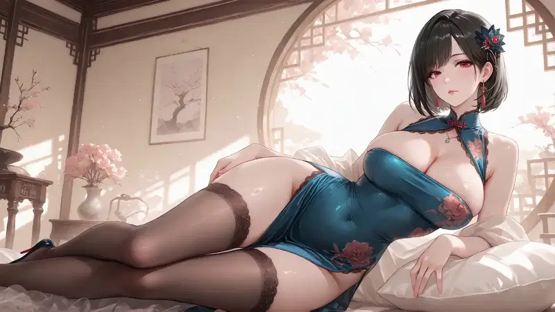 (Хаджили) (🎥Анимированный WEBP) Чиенву — Azur Lane (Patreon)