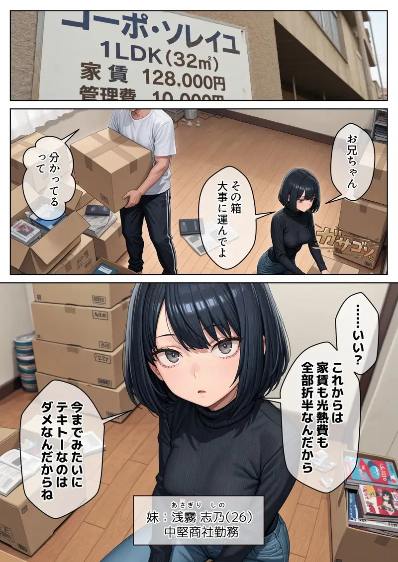 (Parutenon no utage) Kūru-kei imōto (26) to no dōsei seikatsu
