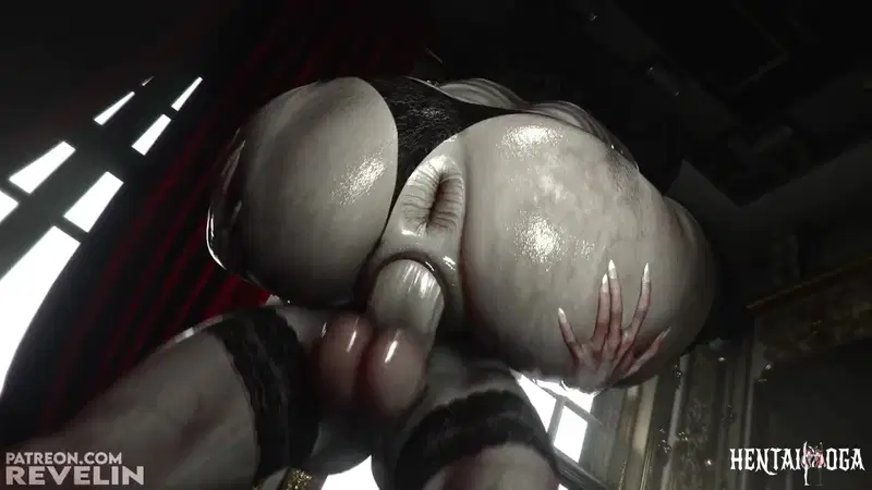 Dimitrescu carried and fucked by a Futa