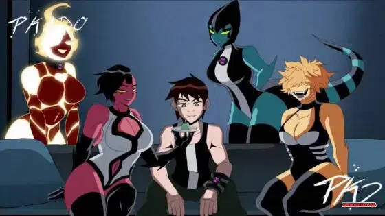 El regalo extremo de Ben de las chicas extraterrestres 👽💦 (parte 2)