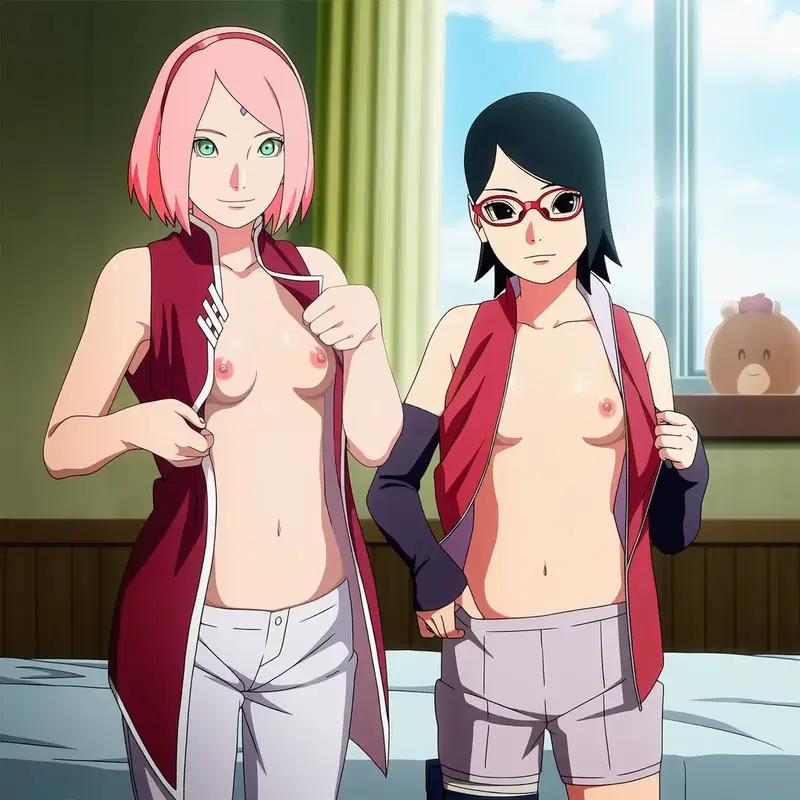 TheFarAi Sasuke X Sakura and Sarada (Ai Generated)