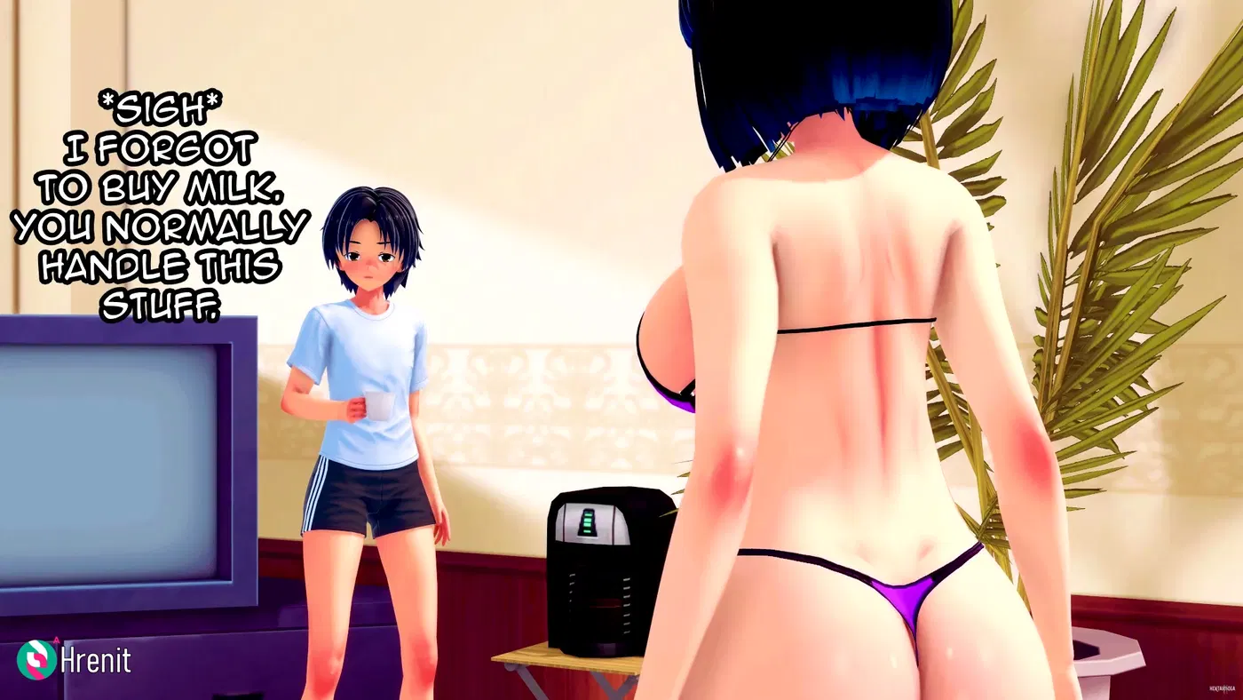 My Futa Goth Roommate