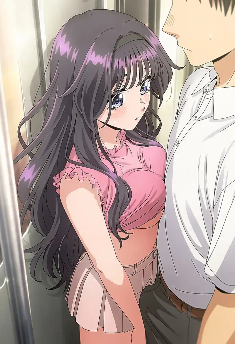 (zzz7) Kaoruko Waguri on train