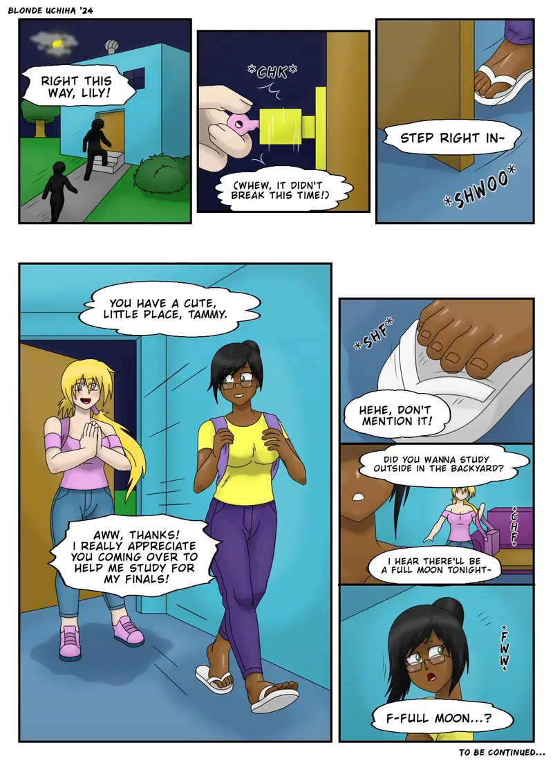 (BlondeUchiha (WolfenUchiha111)) Two Girls Four Paws