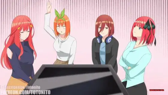Ichika Nakano’s Private Room Study Session Turns Into Hot Fucking 💦📚 (TOTONITO)