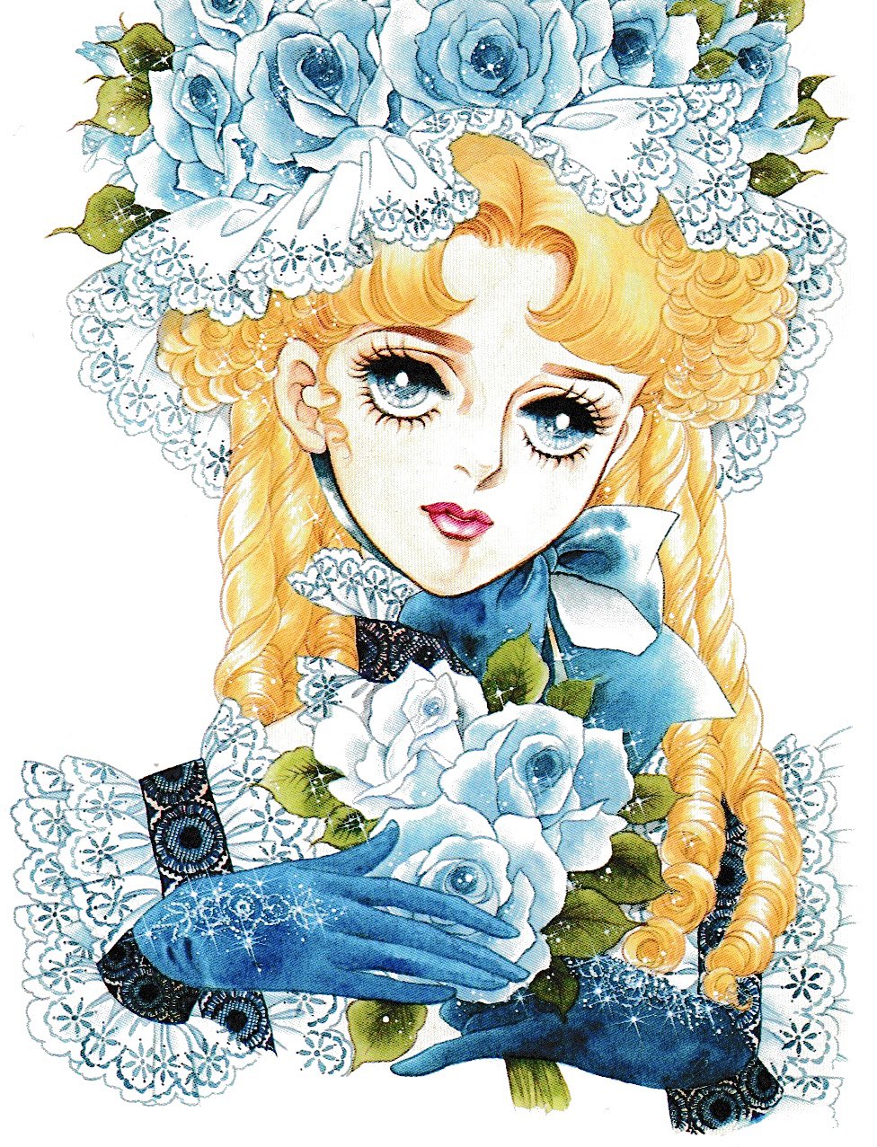 Bộ sưu tập tác phẩm nghệ thuật shoujo phong cách retro của AntiqueInk/@idkr2v