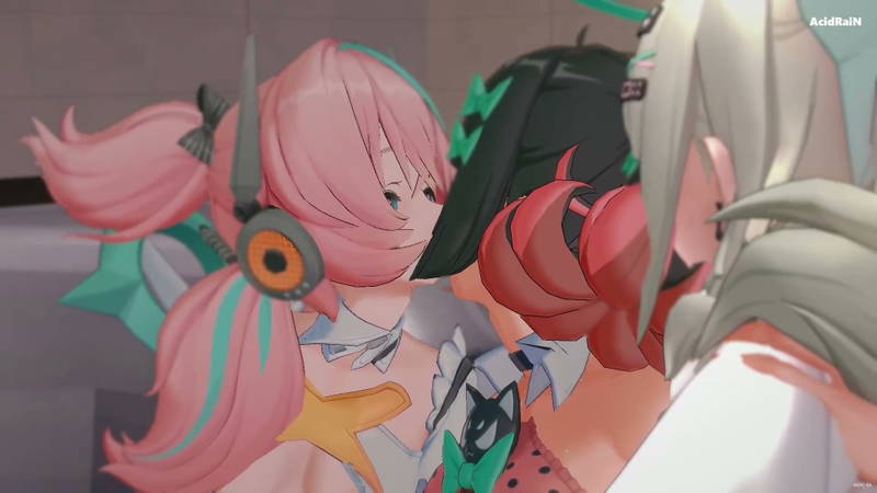 Vídeo de sexo a tres bandas con Sunna, Aria y NangongYu (ZzZ) Futa