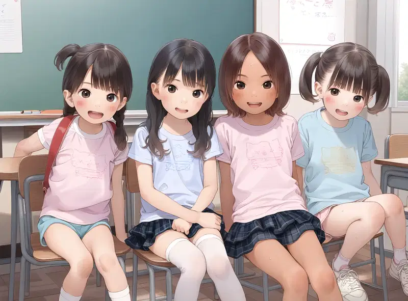 (Maho-shi / MahoMaho) Một ngày học hè (pixiv)