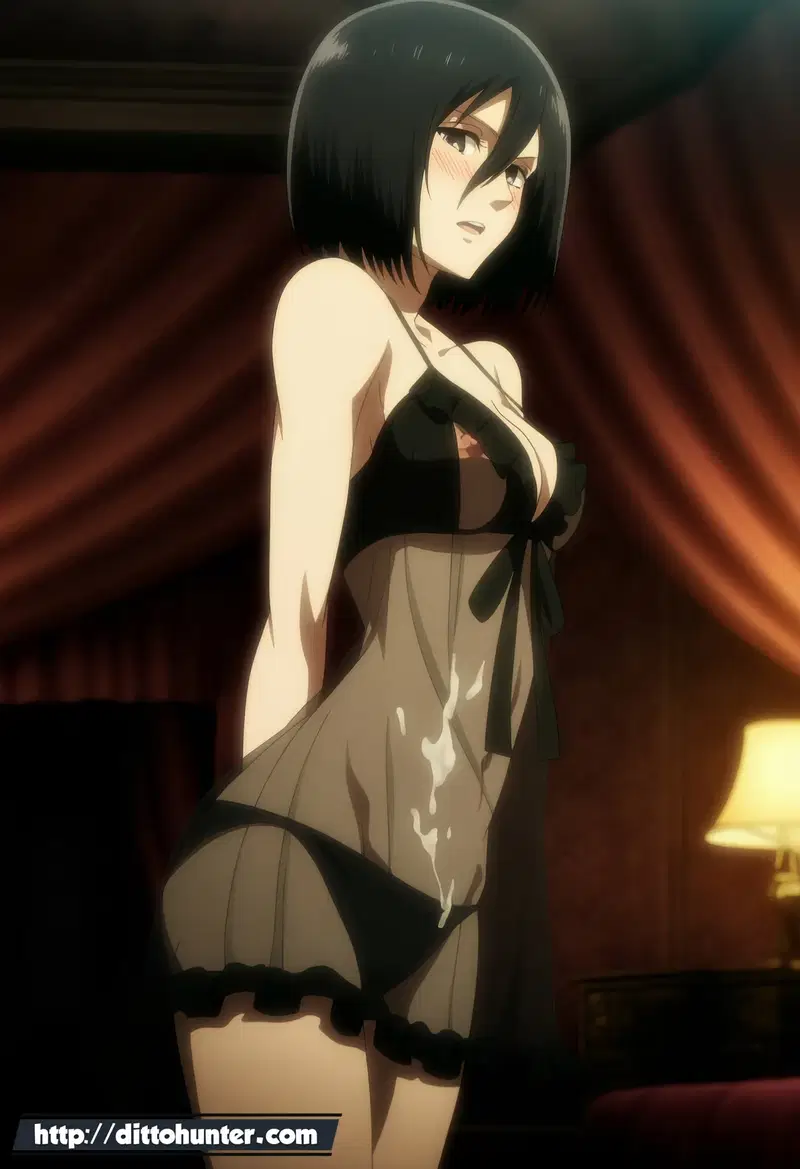 (DittoHunter) Mikasa Ackerman (Attack on Titan) Passionate sex