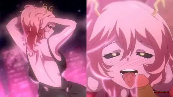 Mina Ashido’s Pinky Night Ride Like a Pro 🍑💦 (Nipuru)