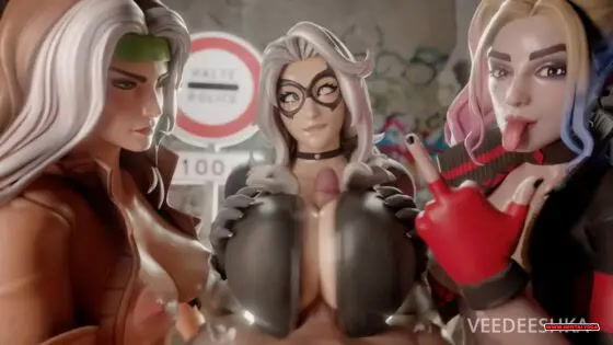 Massive Boobs Titjob Frenzy Animation Collection (Veedeeshka)