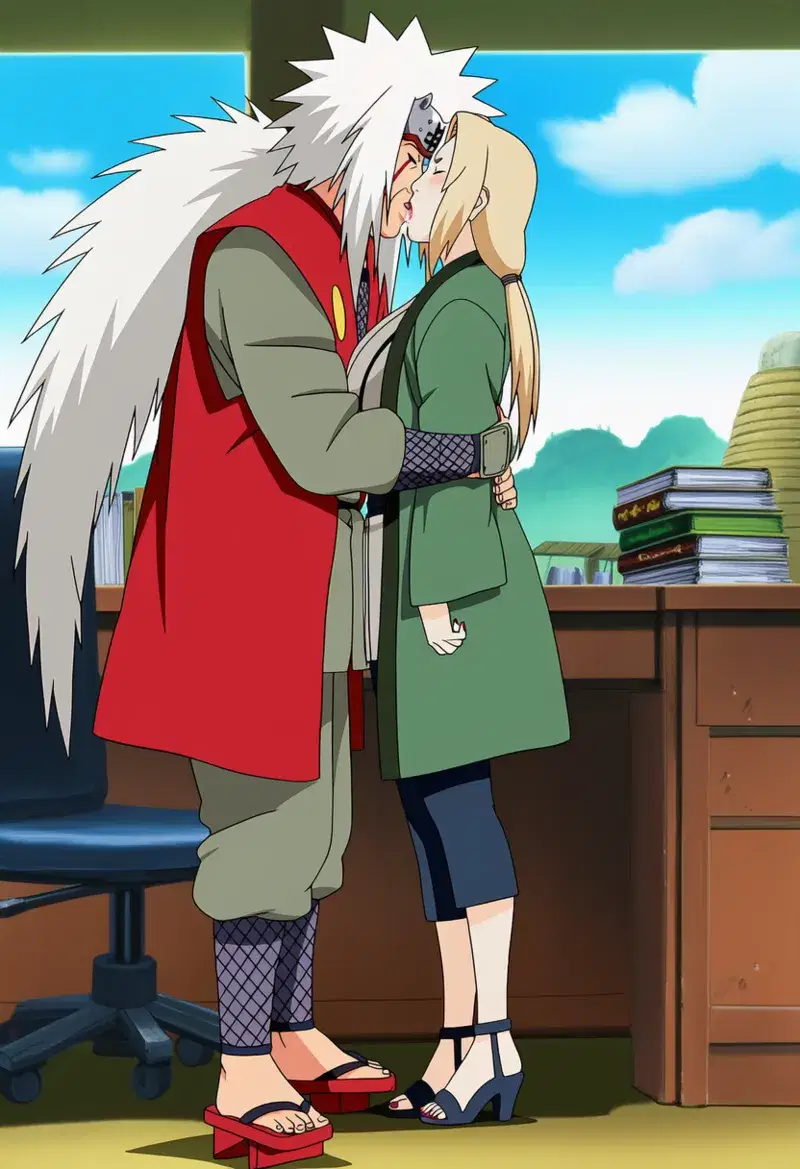 TheFarAi Jiraiya x Tsunade