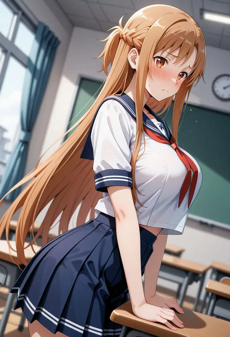 (ジブン) Desire Times: The Heroine's School Life — Sword Art Online