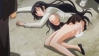 Helter Skelter 1 - Adolescente virgem Hentai é estuprada repetidamente em um ritual de aldeia