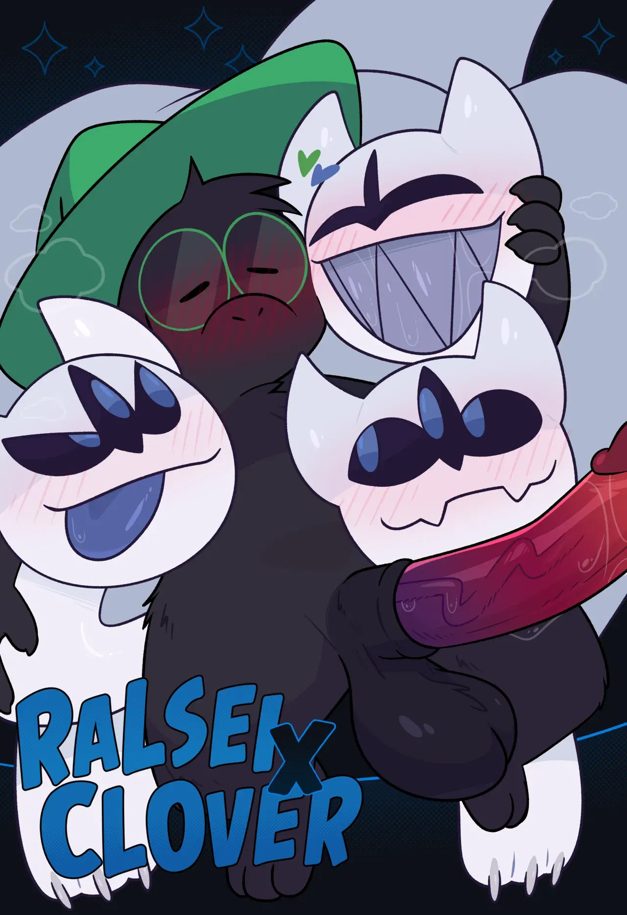 Ralsei × Clover